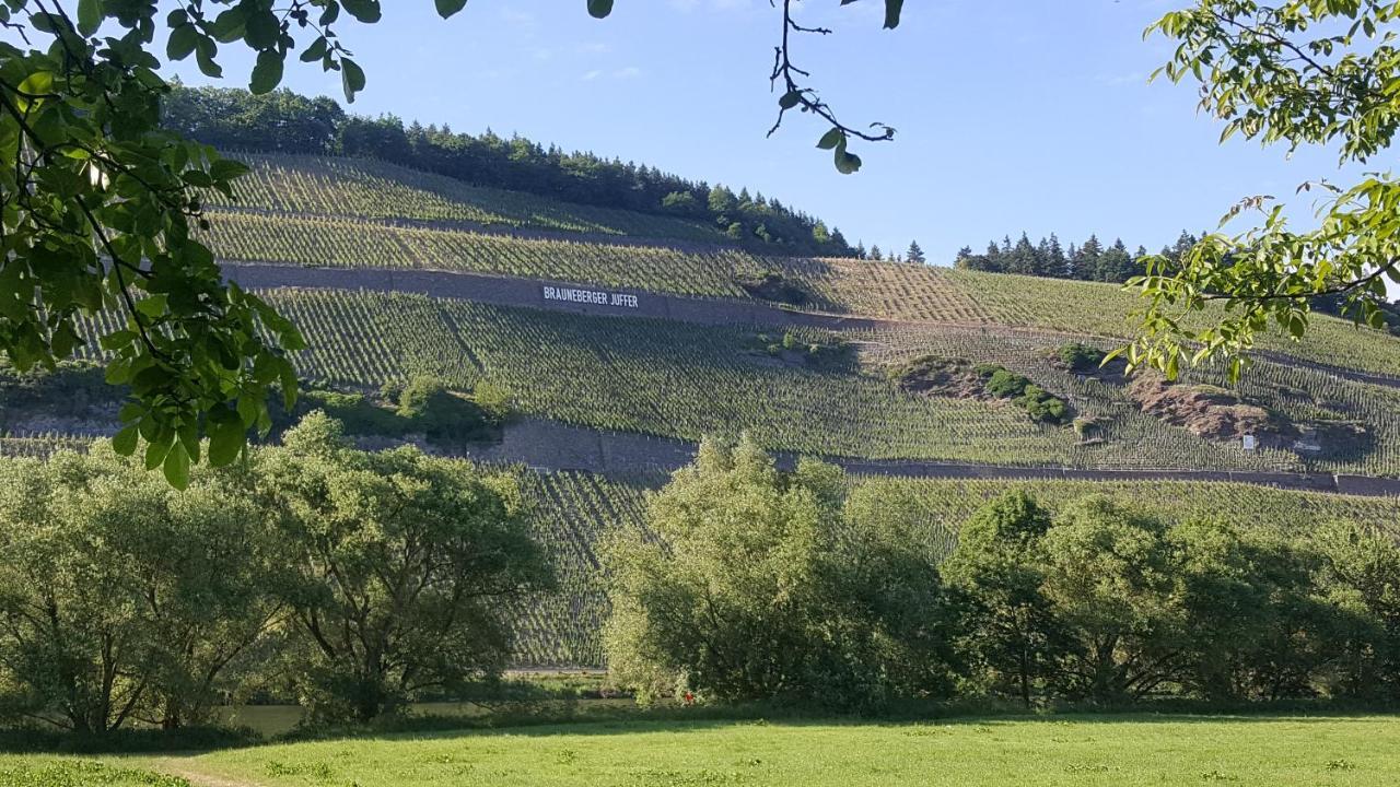 Ferienwohnung Altes Pfarrhaus Mit Flair Und Moselblick Brauneberg Kültér fotó